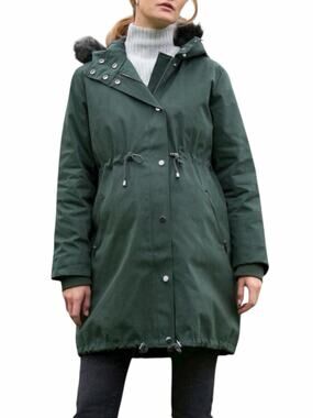 Seraphine Zorinah Sub Zero Down 3 in 1 Maternity Parka Jacket Size 6
